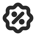 Discount SVG Icon